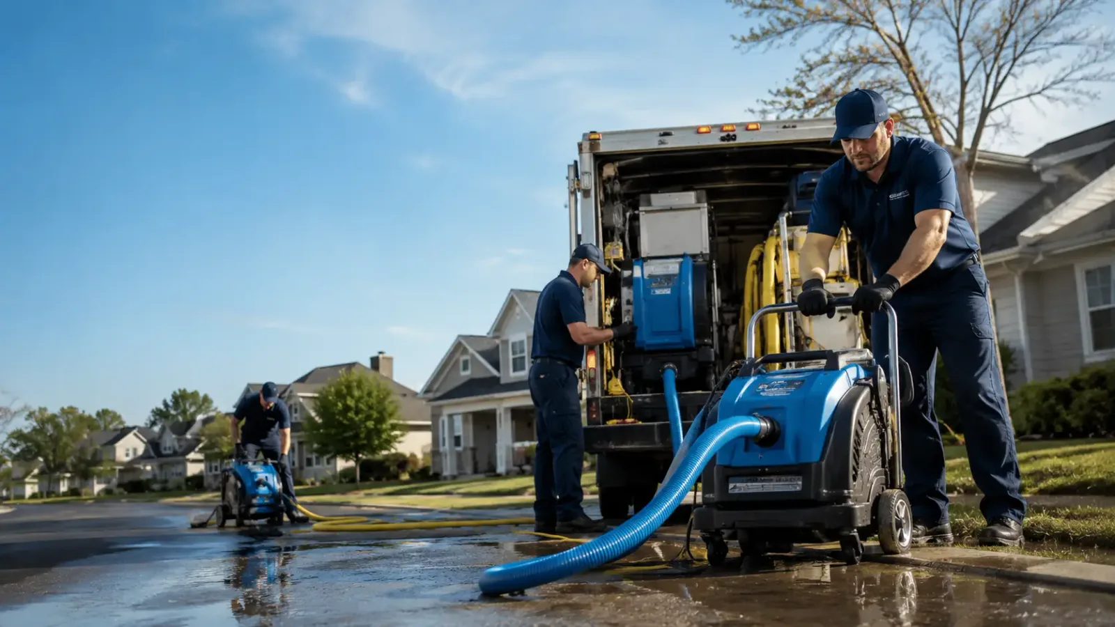 Flood Damage Cleanup in San Perlita, TX